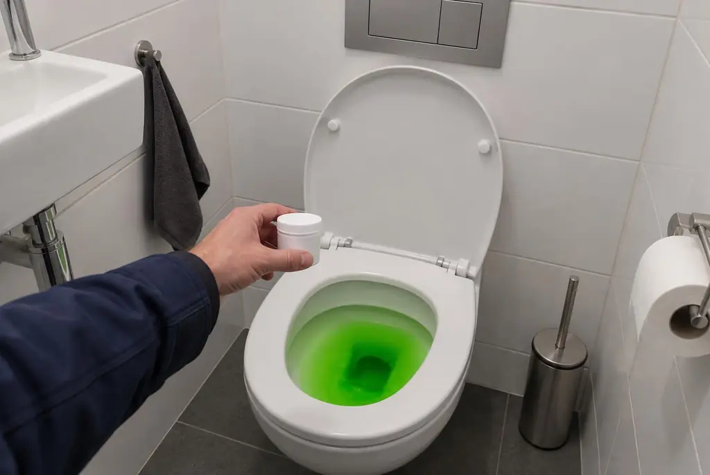 Lekdetectie Arnhem – kleurstoftest bij een lekkend toilet